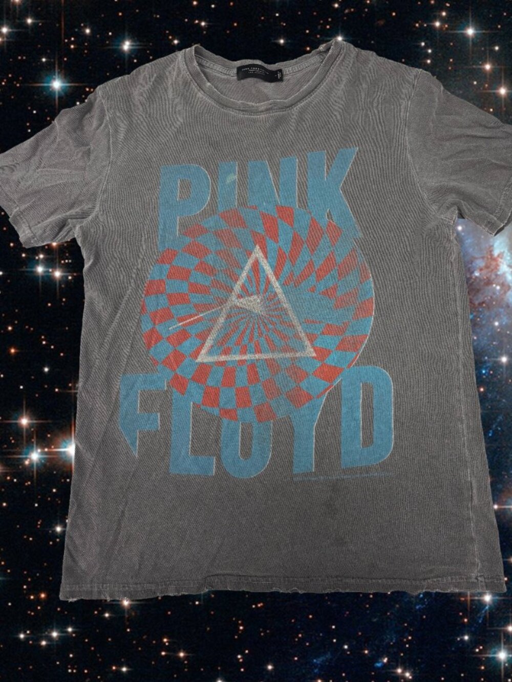 Junk Food Clothing Pink Floyd "Dark Side of the Moon" Vintage Style Tee